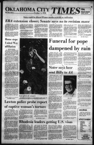 Oklahoma City Times (Oklahoma City, Okla.), Vol. 89, No. 194, Ed. 1 Wednesday, October 4, 1978