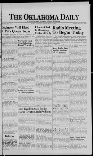 The Oklahoma Daily (Norman, Okla.), Vol. 32, No. 113, Ed. 1 Thursday, March 7, 1946