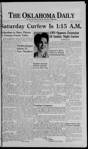 The Oklahoma Daily (Norman, Okla.), Vol. 32, No. 116, Ed. 1 Tuesday, March 12, 1946