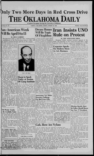 The Oklahoma Daily (Norman, Okla.), Vol. 32, No. 124, Ed. 1 Friday, March 22, 1946