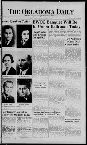 The Oklahoma Daily (Norman, Okla.), Vol. 32, No. 129, Ed. 1 Friday, March 29, 1946