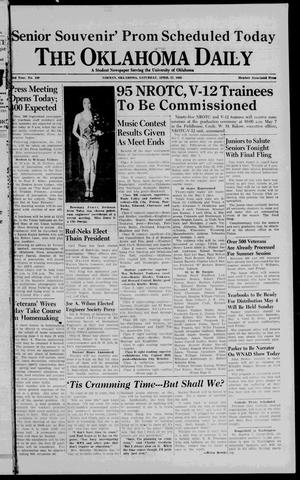 The Oklahoma Daily (Norman, Okla.), Vol. 32, No. 150, Ed. 1 Saturday, April 27, 1946
