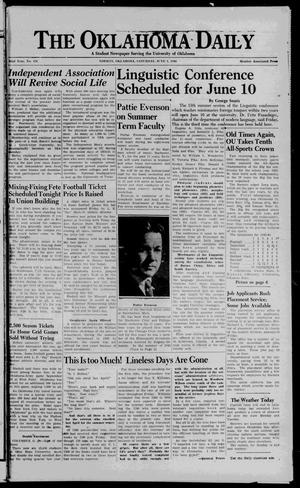 The Oklahoma Daily (Norman, Okla.), Vol. 32, No. 153, Ed. 1 Saturday, June 1, 1946