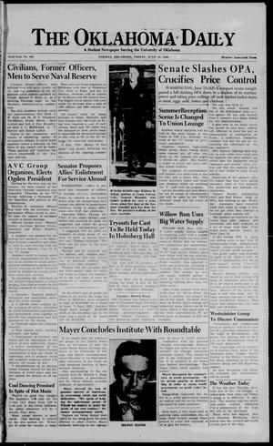 The Oklahoma Daily (Norman, Okla.), Vol. 32, No. 162, Ed. 1 Friday, June 14, 1946