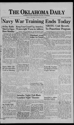 The Oklahoma Daily (Norman, Okla.), Vol. 32, No. 168, Ed. 1 Saturday, June 22, 1946