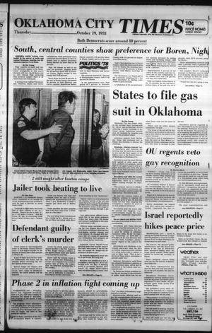 Oklahoma City Times (Oklahoma City, Okla.), Vol. 89, No. 207, Ed. 1 Thursday, October 19, 1978