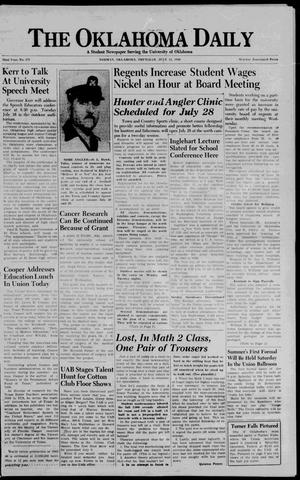 The Oklahoma Daily (Norman, Okla.), Vol. 32, No. 179, Ed. 1 Thursday, July 11, 1946