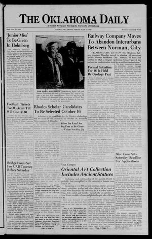 The Oklahoma Daily (Norman, Okla.), Vol. 32, No. 185, Ed. 1 Friday, July 19, 1946