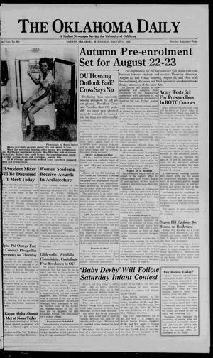 The Oklahoma Daily (Norman, Okla.), Vol. 32, No. 203, Ed. 1 Wednesday, August 14, 1946