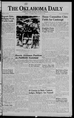 The Oklahoma Daily (Norman, Okla.), Vol. 32, No. 205, Ed. 1 Friday, August 16, 1946