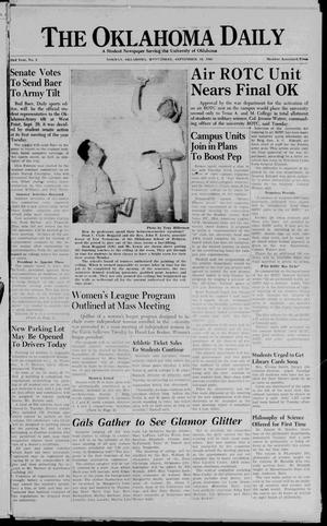The Oklahoma Daily (Norman, Okla.), Vol. 23, No. 5, Ed. 1 Wednesday, September 18, 1946