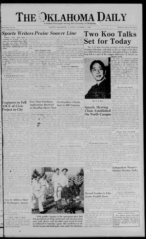 The Oklahoma Daily (Norman, Okla.), Vol. 23, No. 14, Ed. 1 Tuesday, October 1, 1946