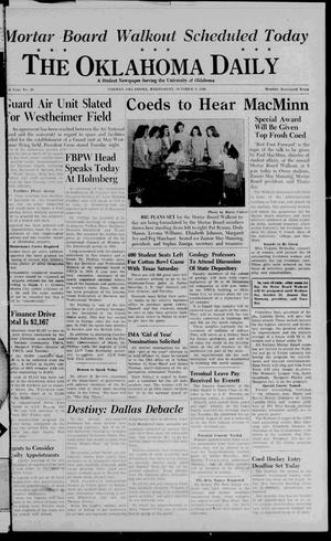 The Oklahoma Daily (Norman, Okla.), Vol. 23, No. 20, Ed. 1 Wednesday, October 9, 1946