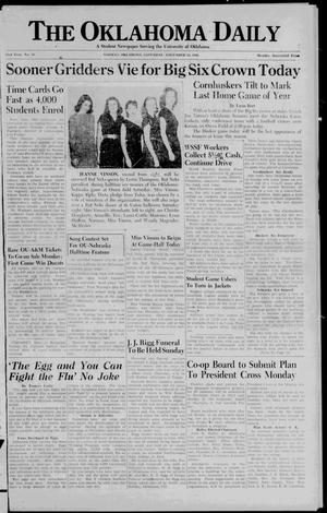The Oklahoma Daily (Norman, Okla.), Vol. 23, No. 52, Ed. 1 Saturday, November 23, 1946