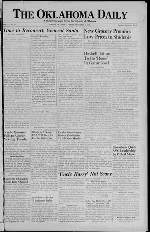 The Oklahoma Daily (Norman, Okla.), Vol. 23, No. 57, Ed. 1 Friday, December 6, 1946