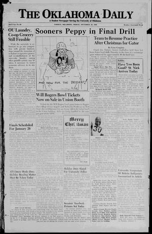 Primary view of object titled 'The Oklahoma Daily (Norman, Okla.), Vol. 23, No. 67, Ed. 1 Friday, December 20, 1946'.
