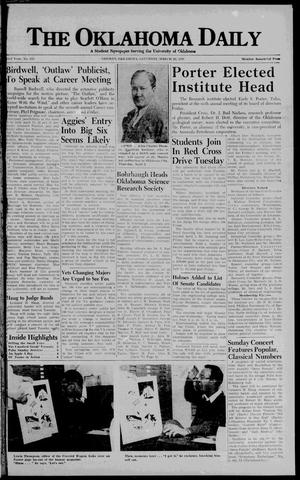 The Oklahoma Daily (Norman, Okla.), Vol. 23, No. 122, Ed. 1 Saturday, March 29, 1947