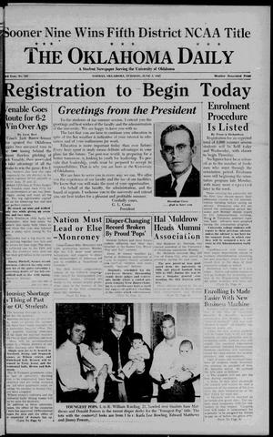 The Oklahoma Daily (Norman, Okla.), Vol. 23, No. 156, Ed. 1 Tuesday, June 3, 1947