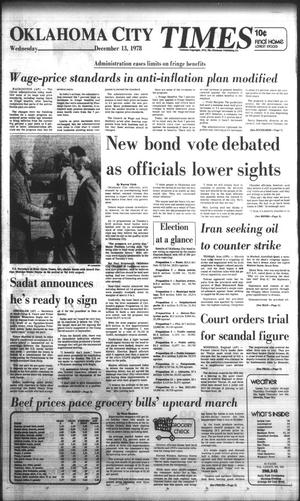 Oklahoma City Times (Oklahoma City, Okla.), Vol. 89, No. 254, Ed. 1 Wednesday, December 13, 1978