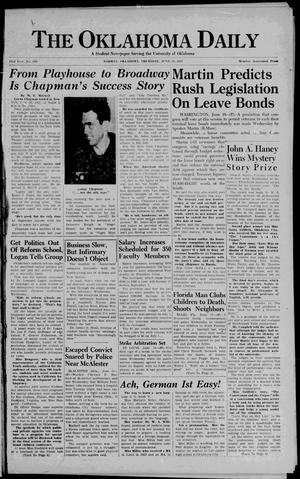 The Oklahoma Daily (Norman, Okla.), Vol. 23, No. 168, Ed. 1 Thursday, June 19, 1947
