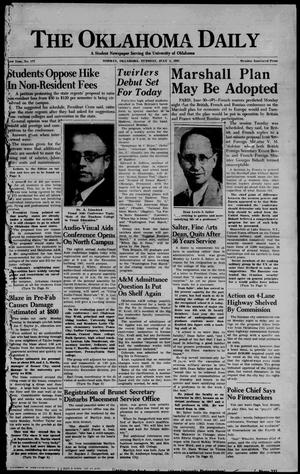 The Oklahoma Daily (Norman, Okla.), Vol. 33, No. 177, Ed. 1 Tuesday, July 1, 1947