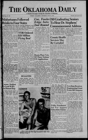 The Oklahoma Daily (Norman, Okla.), Vol. 33, No. 197, Ed. 1 Thursday, July 31, 1947