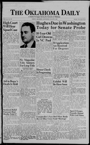 The Oklahoma Daily (Norman, Okla.), Vol. 33, No. 201, Ed. 1 Wednesday, August 6, 1947
