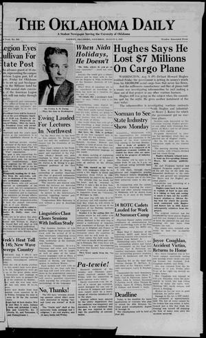 The Oklahoma Daily (Norman, Okla.), Vol. 33, No. 204, Ed. 1 Saturday, August 9, 1947