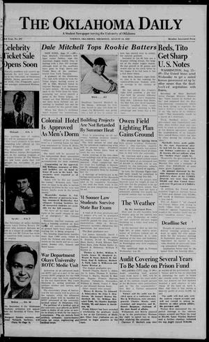 The Oklahoma Daily (Norman, Okla.), Vol. 33, No. 207, Ed. 1 Thursday, August 14, 1947