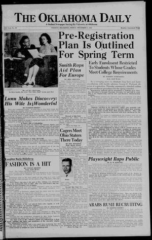 The Oklahoma Daily (Norman, Okla.), Vol. 34, No. 59, Ed. 1 Friday, December 5, 1947