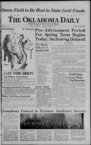 The Oklahoma Daily (Norman, Okla.), Vol. 34, No. 61, Ed. 1 Tuesday, December 9, 1947