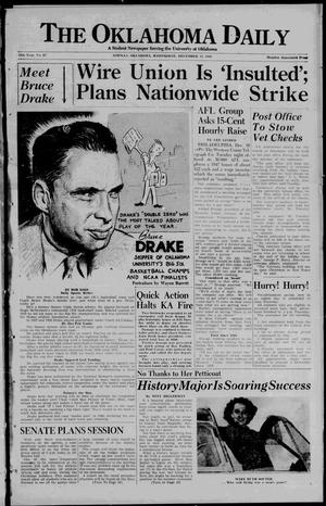 The Oklahoma Daily (Norman, Okla.), Vol. 34, No. 67, Ed. 1 Wednesday, December 17, 1947