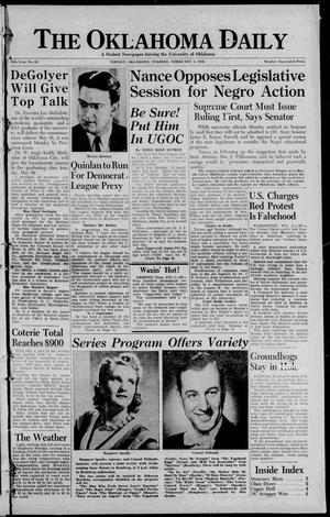 The Oklahoma Daily (Norman, Okla.), Vol. 34, No. 83, Ed. 1 Tuesday, February 3, 1948
