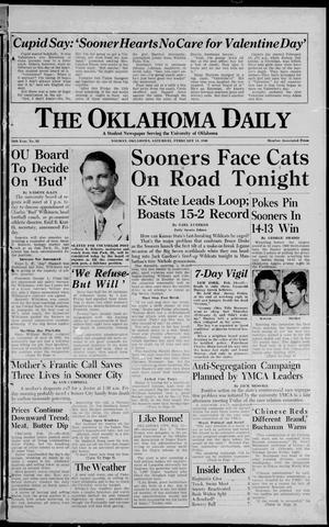 The Oklahoma Daily (Norman, Okla.), Vol. 34, No. 92, Ed. 1 Saturday, February 14, 1948