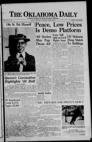 The Oklahoma Daily (Norman, Okla.), Vol. 34, No. 110, Ed. 1 Saturday, March 13, 1948