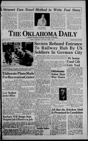 The Oklahoma Daily (Norman, Okla.), Vol. 34, No. 121, Ed. 1 Saturday, April 3, 1948