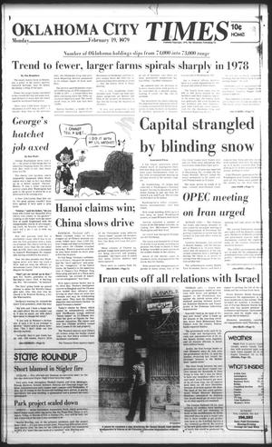 Oklahoma City Times (Oklahoma City, Okla.), Vol. 89, No. 312, Ed. 2 Monday, February 19, 1979