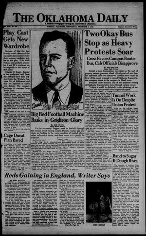 The Oklahoma Daily (Norman, Okla.), Vol. 34, No. 251, Ed. 1 Wednesday, December 1, 1948