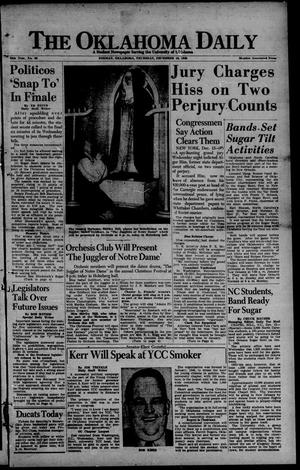 The Oklahoma Daily (Norman, Okla.), Vol. 34, No. 262, Ed. 1 Thursday, December 16, 1948