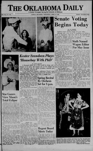 The Oklahoma Daily (Norman, Okla.), Vol. 25, No. 133, Ed. 1 Wednesday, April 13, 1949