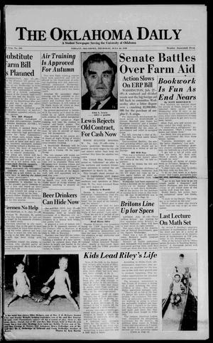 The Oklahoma Daily (Norman, Okla.), Vol. 35, No. 195, Ed. 1 Thursday, July 28, 1949