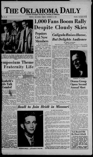 The Oklahoma Daily (Norman, Okla.), Vol. 36, No. 28, Ed. 1 Friday, October 21, 1949