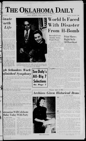 The Oklahoma Daily (Norman, Okla.), Vol. 34, No. 99, Ed. 1 Friday, February 24, 1950