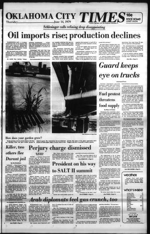Oklahoma City Times (Oklahoma City, Okla.), Vol. 90, No. 98, Ed. 1 Thursday, June 14, 1979