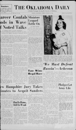 The Oklahoma Daily (Norman, Okla.), Vol. 34, No. 109, Ed. 1 Friday, March 10, 1950