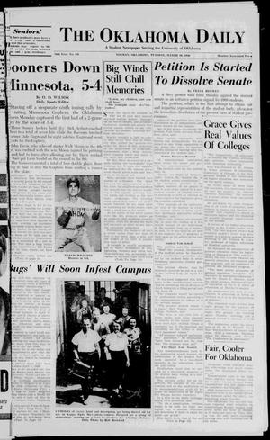 The Oklahoma Daily (Norman, Okla.), Vol. 34, No. 121, Ed. 1 Tuesday, March 28, 1950
