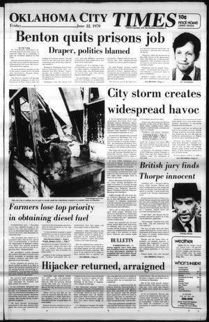 Oklahoma City Times (Oklahoma City, Okla.), Vol. 90, No. 105, Ed. 1 Friday, June 22, 1979