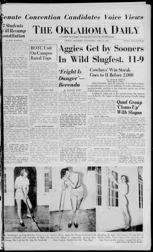 The Oklahoma Daily (Norman, Okla.), Vol. 34, No. 138, Ed. 1 Wednesday, April 26, 1950
