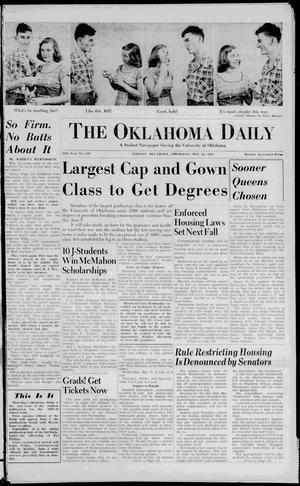 The Oklahoma Daily (Norman, Okla.), Vol. 34, No. 159, Ed. 1 Thursday, May 25, 1950