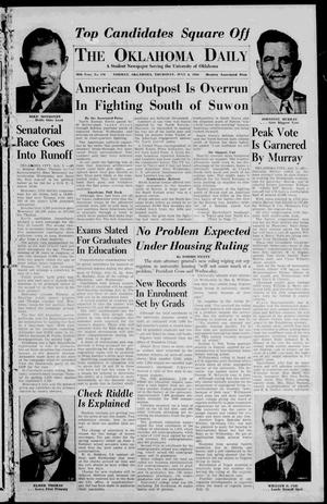 The Oklahoma Daily (Norman, Okla.), Vol. 6, No. 178, Ed. 1 Thursday, July 6, 1950
